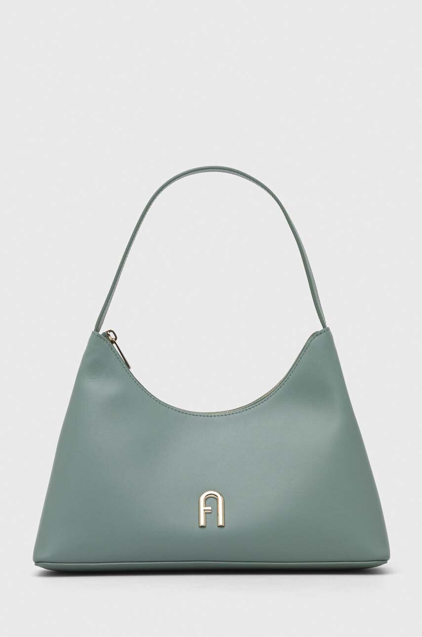

Шкіряна сумочка Furla колір бірюзовий