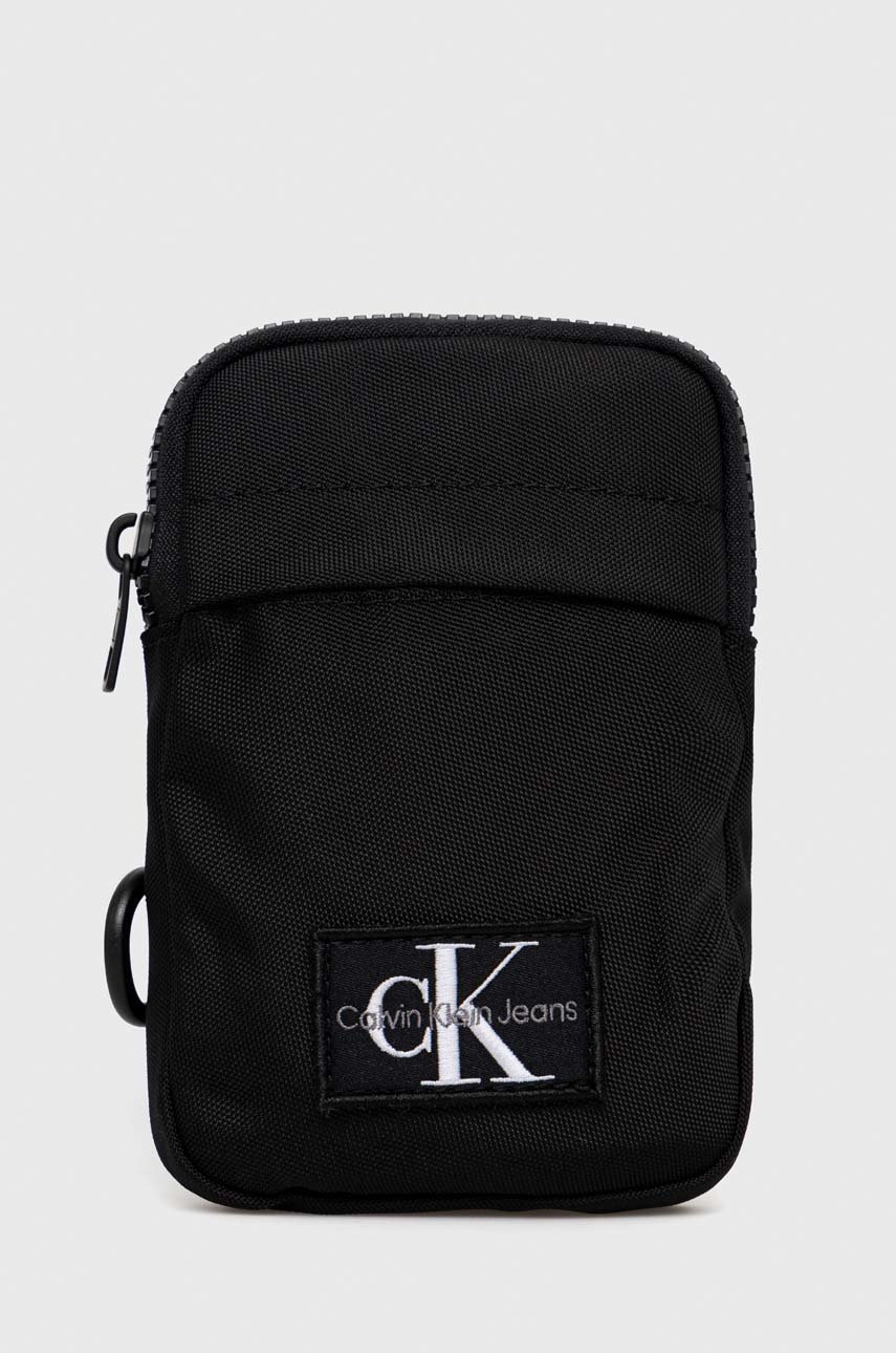 

Детска чанта през рамо Calvin Klein Jeans в черно, Черен