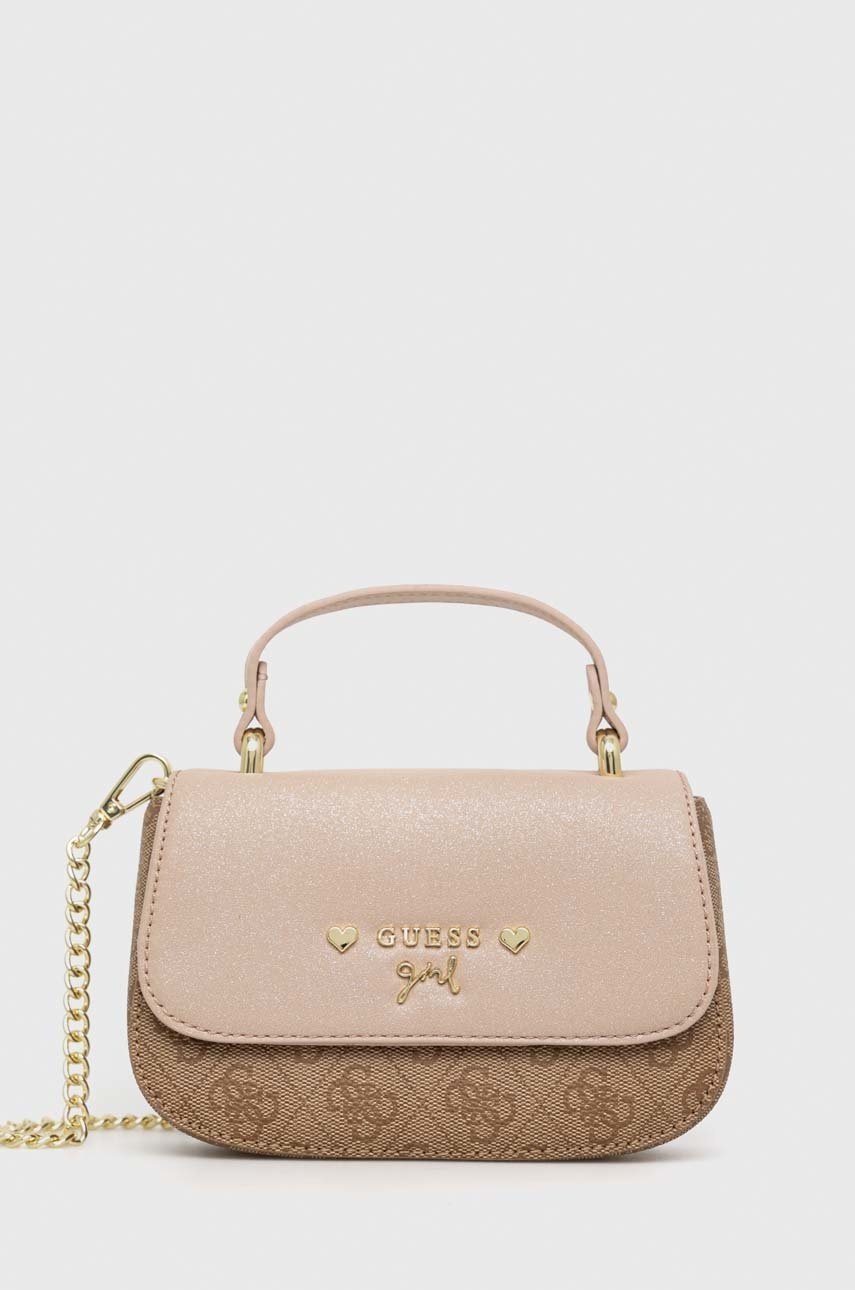 

Детска чанта Guess в бежово, Бежов