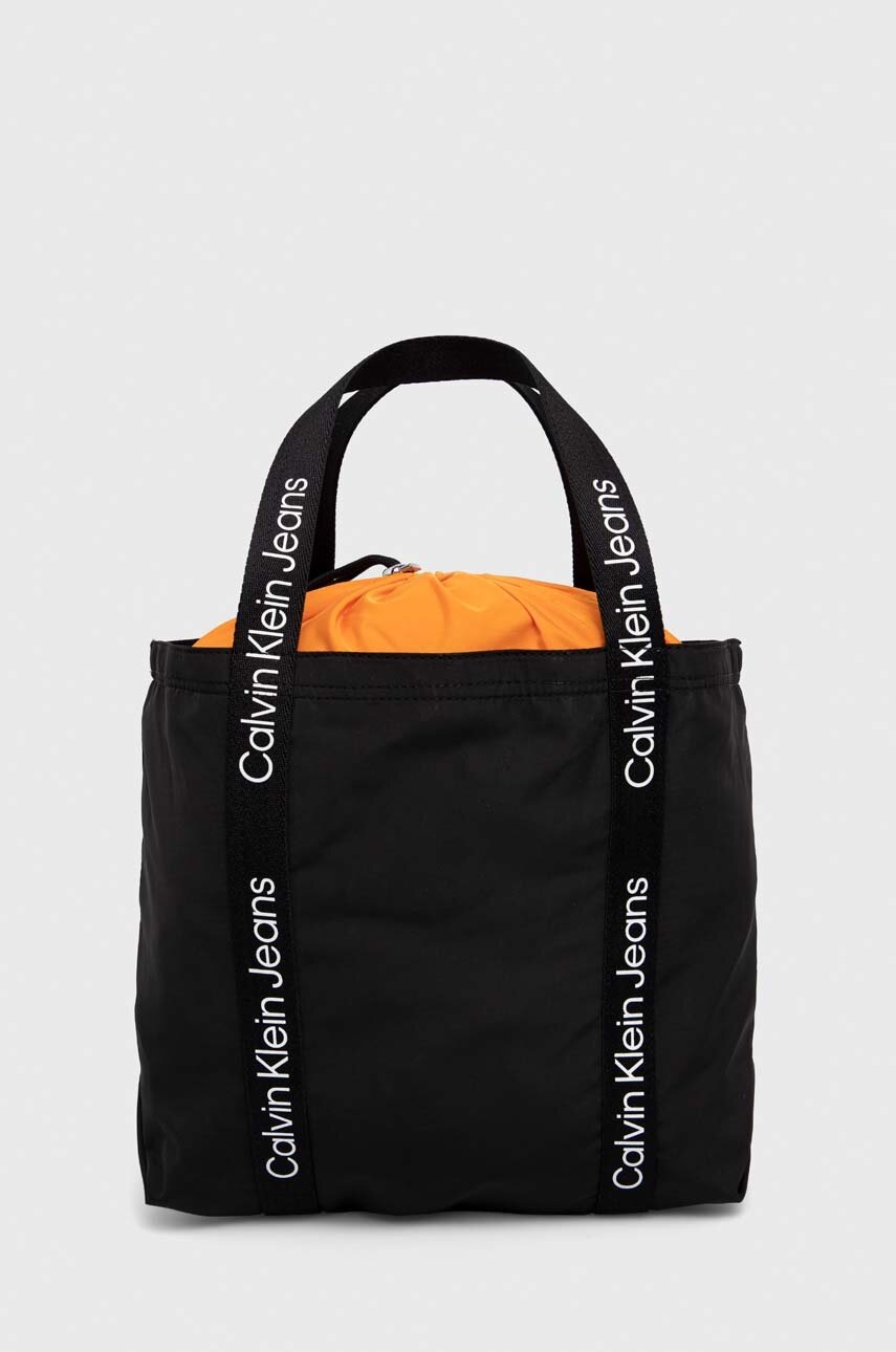 

Детска чанта Calvin Klein Jeans в черно, Черен