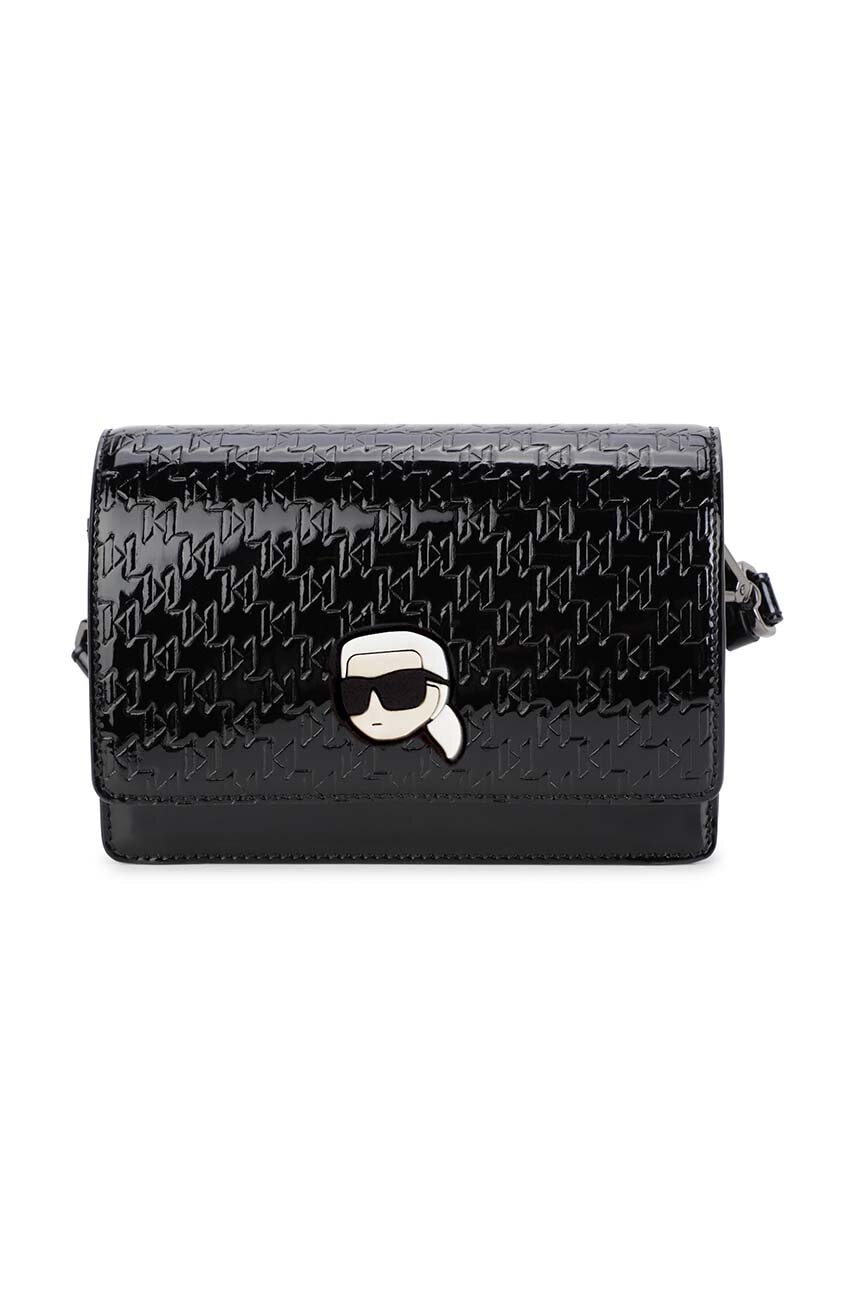 Karl Lagerfeld poseta fete culoarea negru