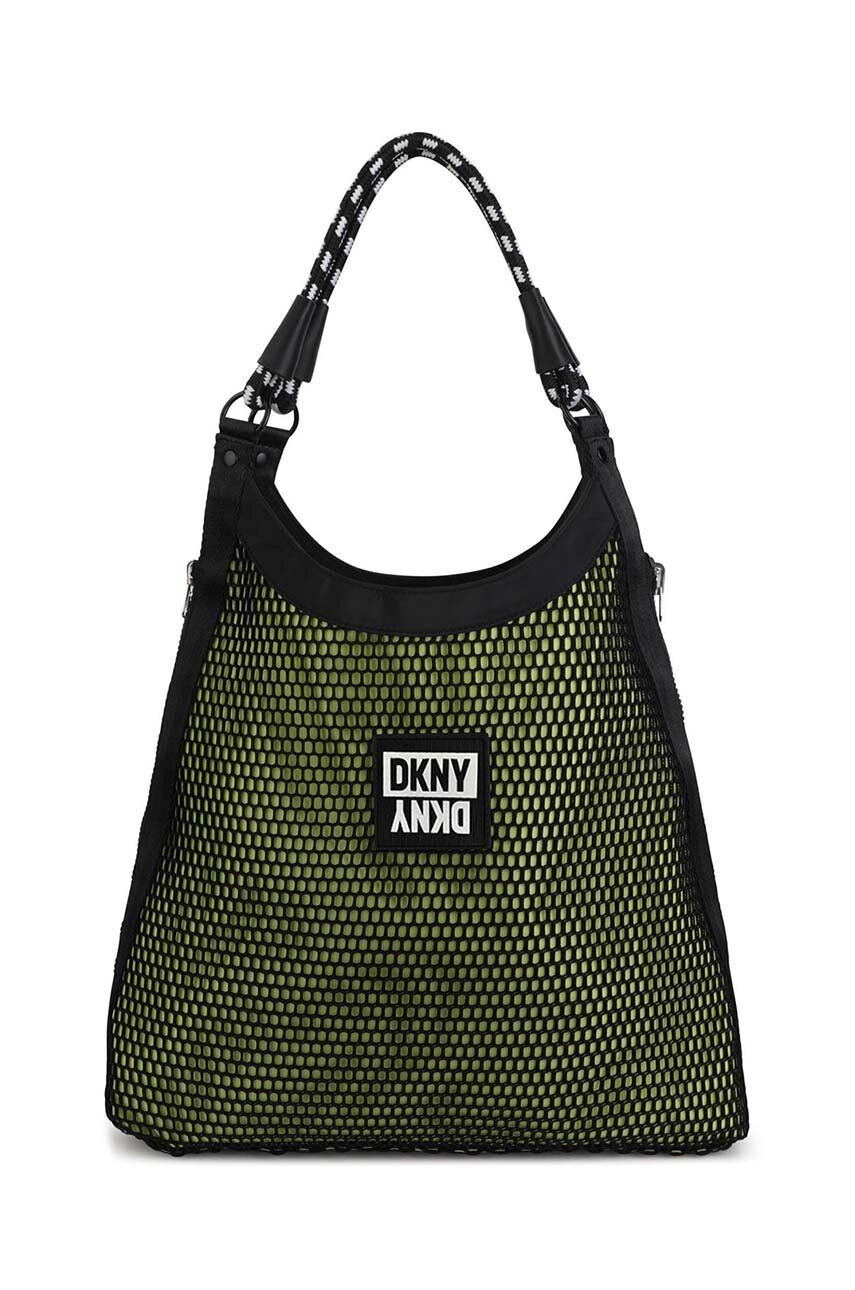 

Детска чанта Dkny в черно, Черен