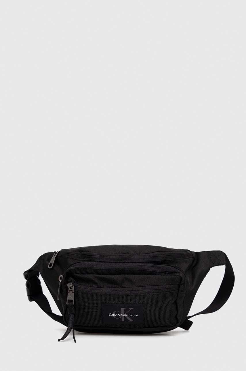 

Чанта за кръст Calvin Klein Jeans в черно, Черен