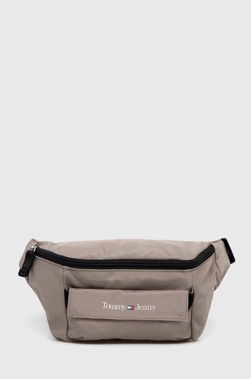 

Сумка на пояс Tommy Jeans колір бежевий