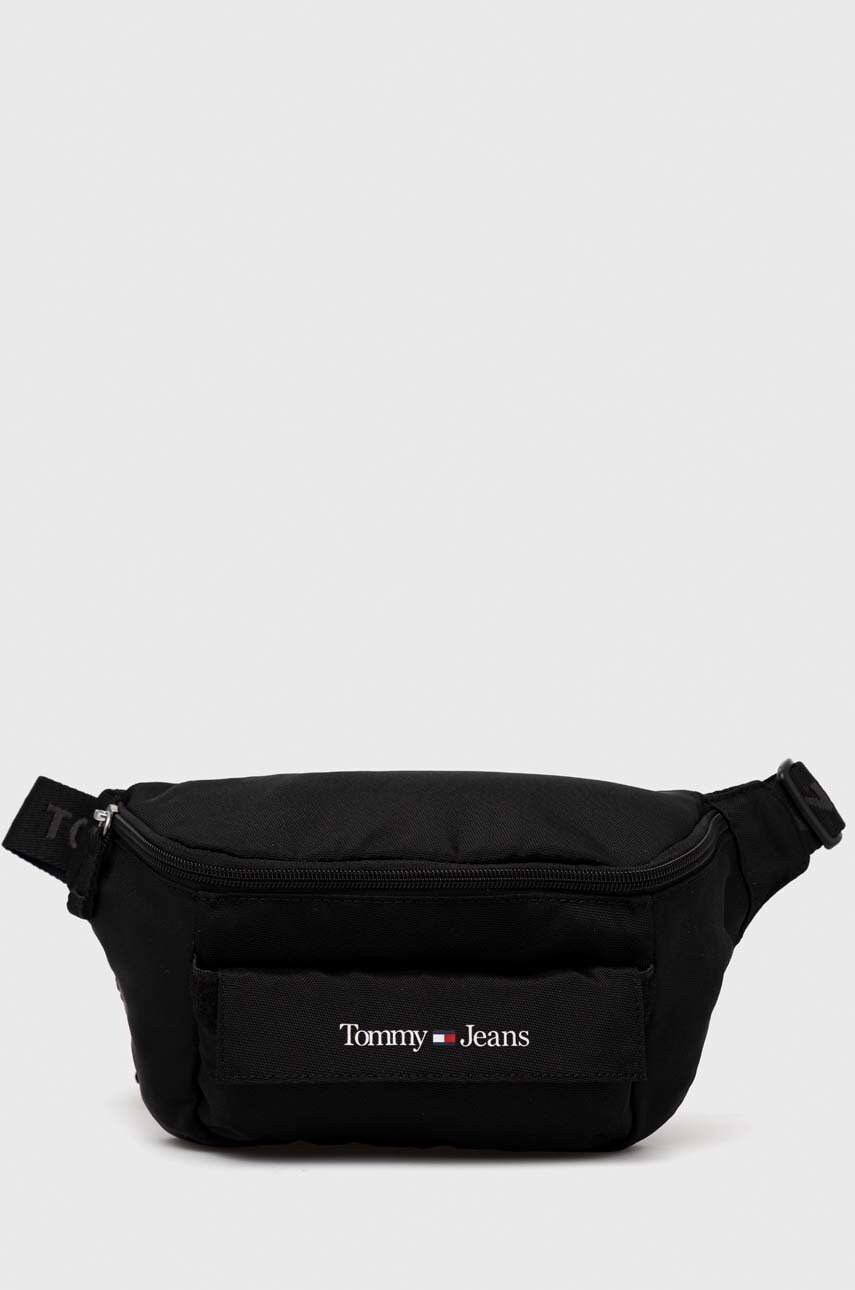 

Сумка на пояс Tommy Jeans колір чорний