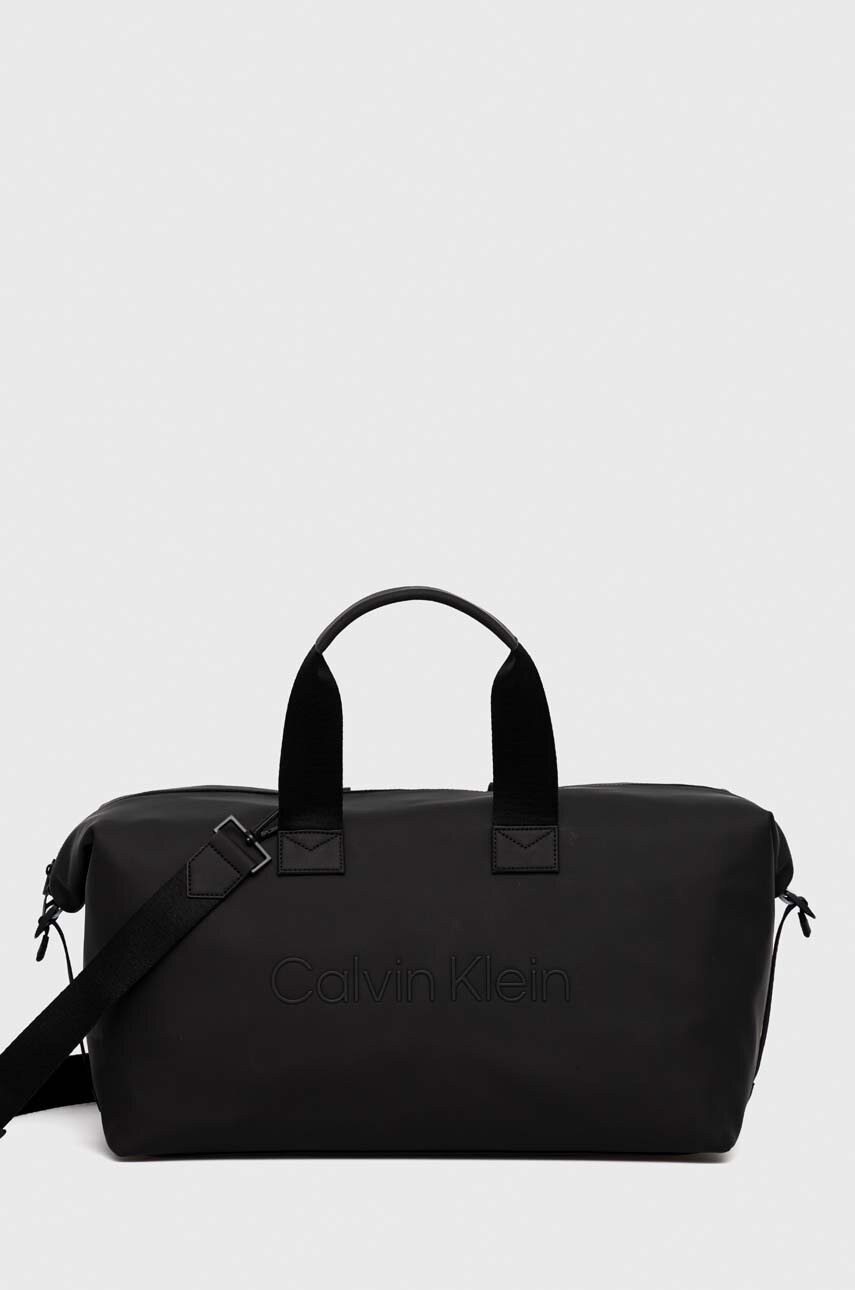 

Чанта Calvin Klein в черно, Черен