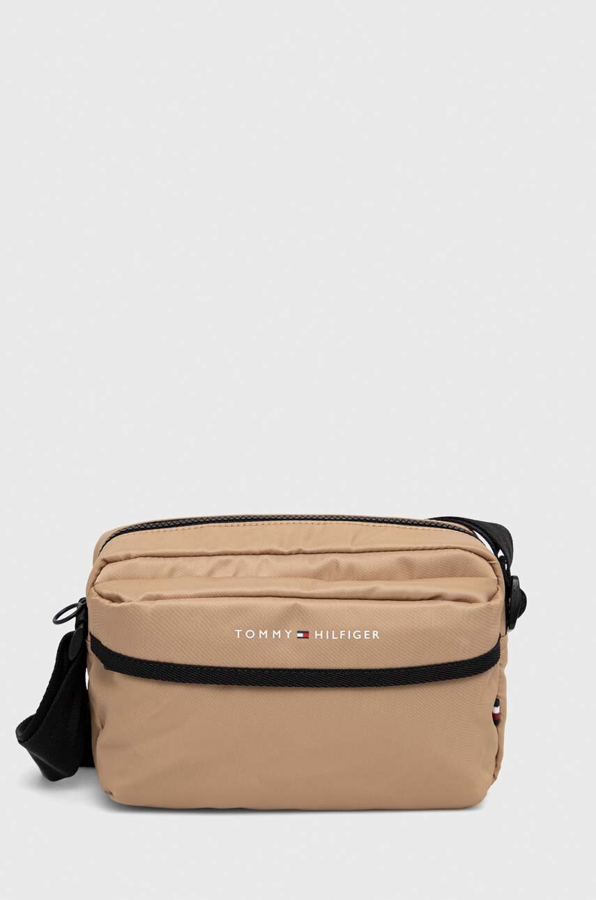 

Сумка Tommy Hilfiger колір бежевий