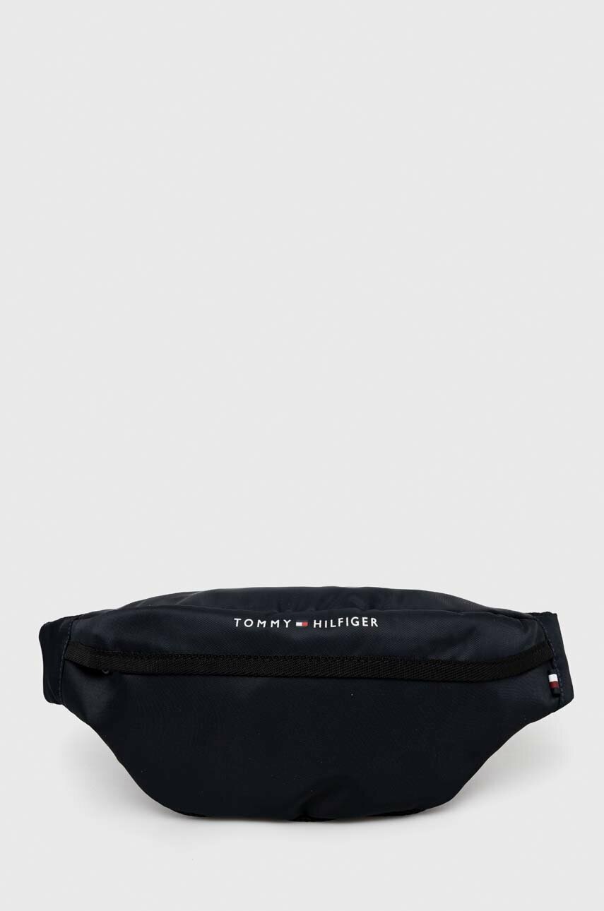 

Сумка на пояс Tommy Hilfiger колір синій