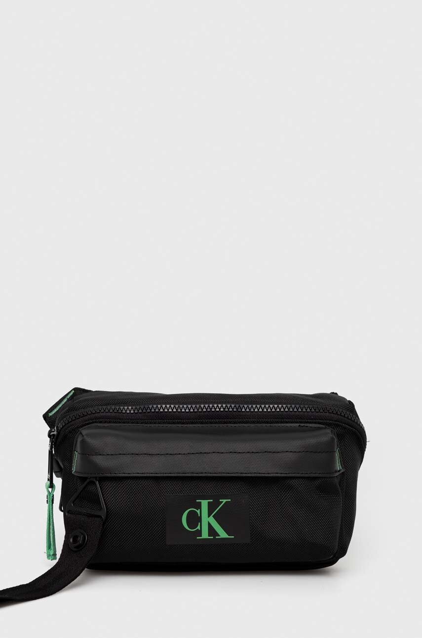 

Чанта за кръст Calvin Klein Jeans в черно, Черен