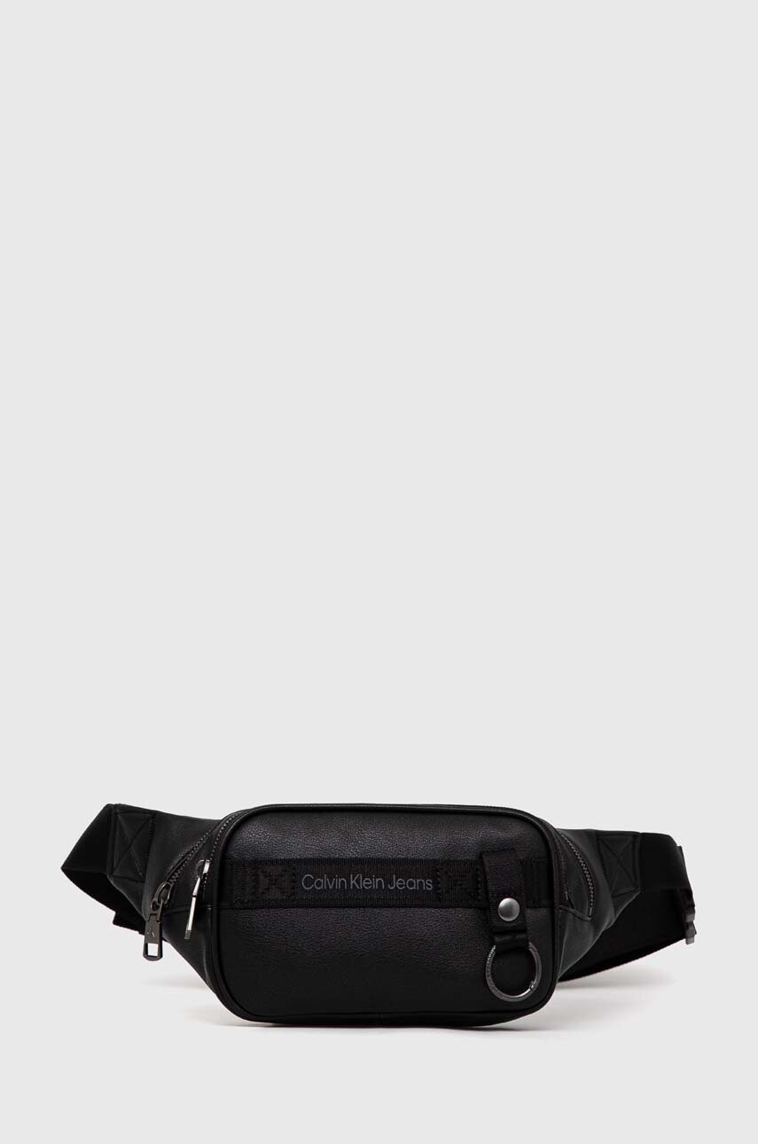 

Чанта за кръст Calvin Klein Jeans в черно, Черен