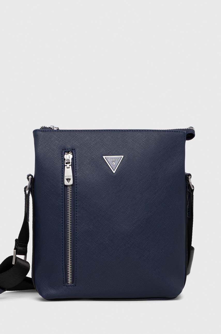 

Чанта през рамо Guess CERTOSA в черно HMECSA P3299, Тъмносин
