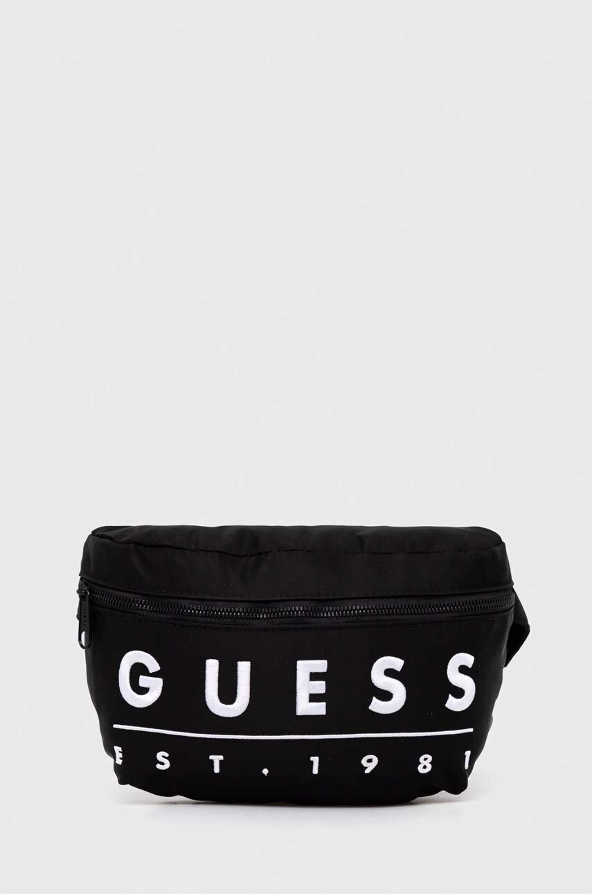 

Чанта за кръст Guess в черно, Черен