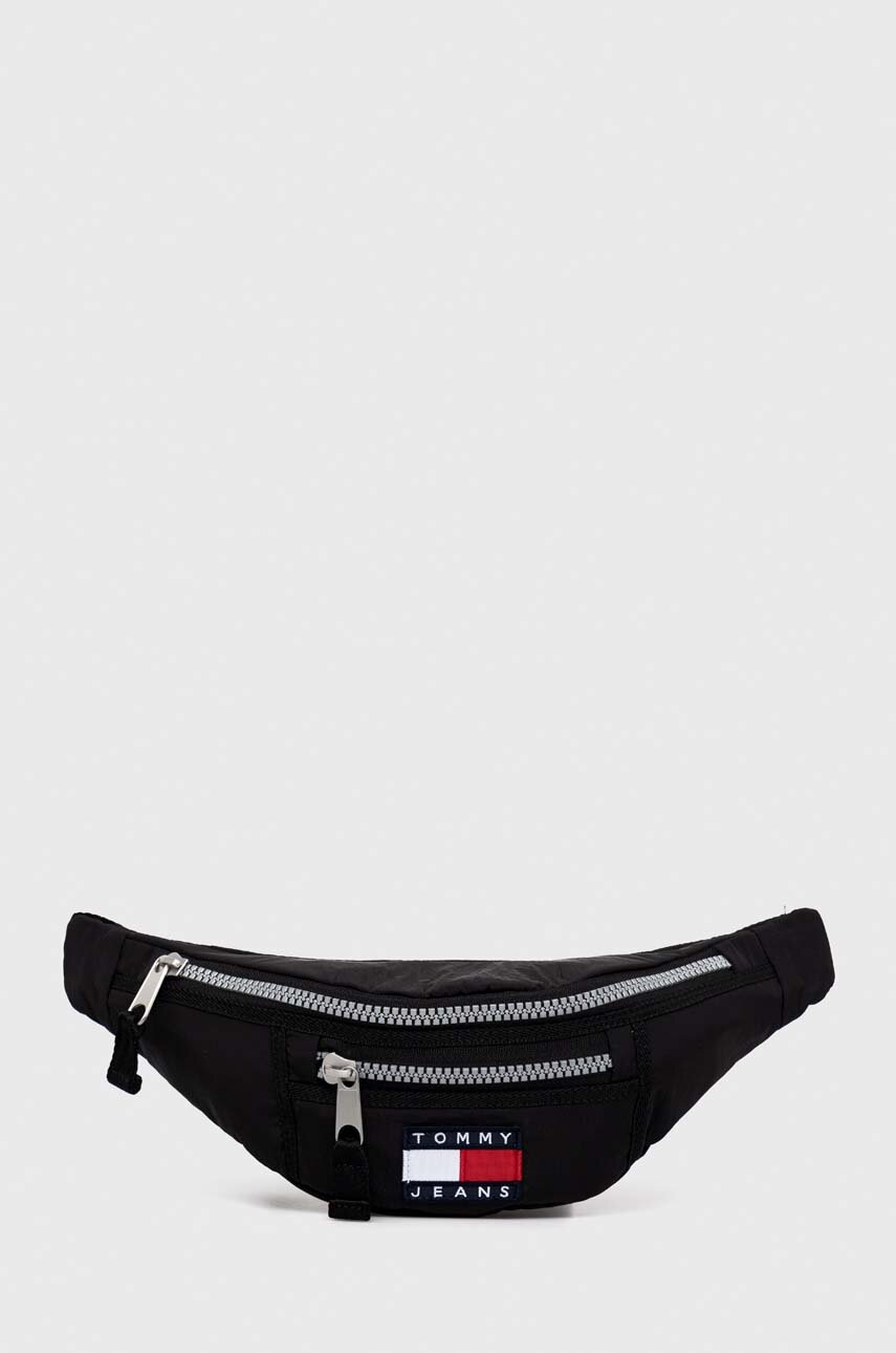 Tommy Jeans borseta culoarea negru