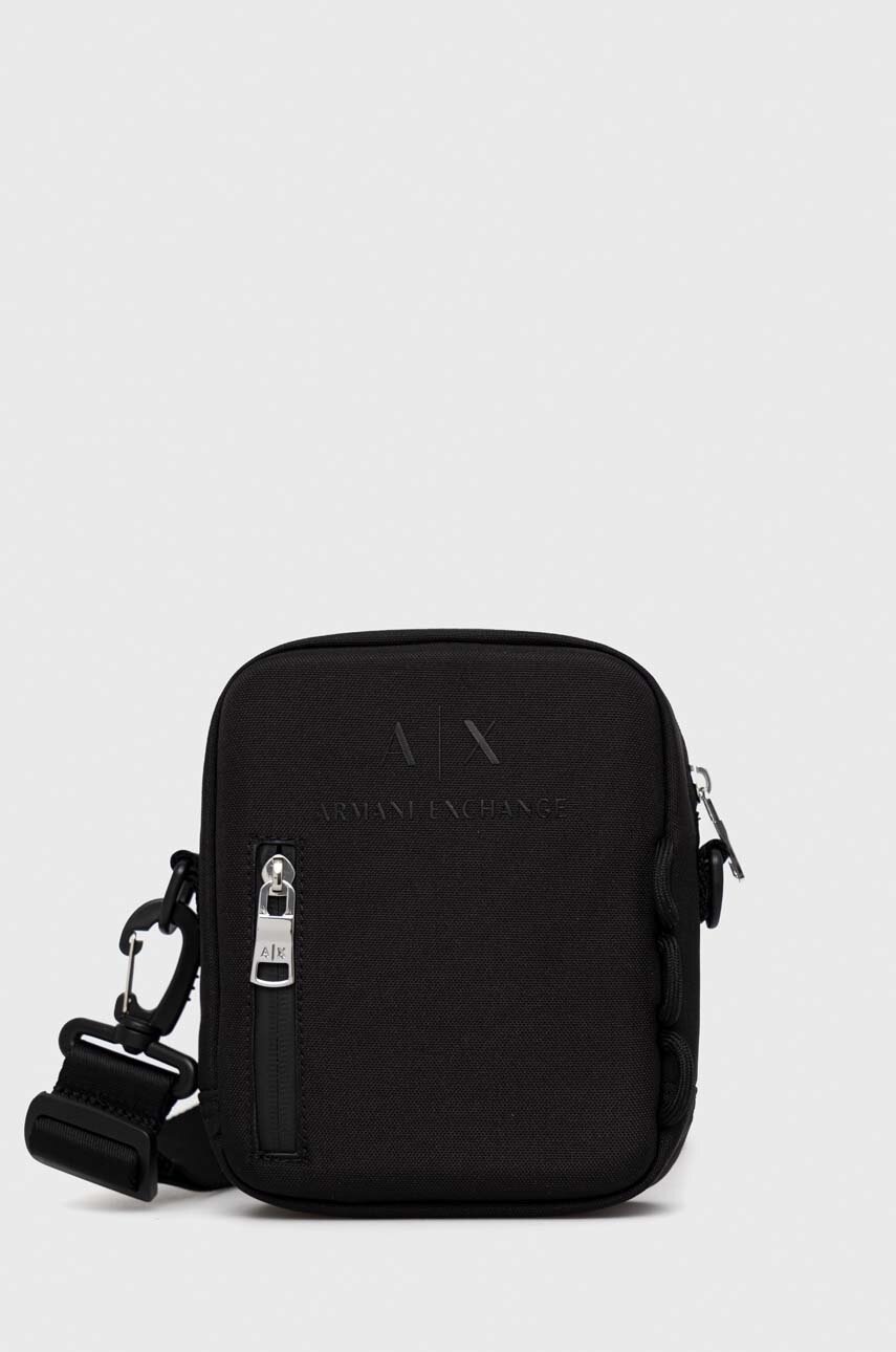 

Сумка Armani Exchange колір чорний