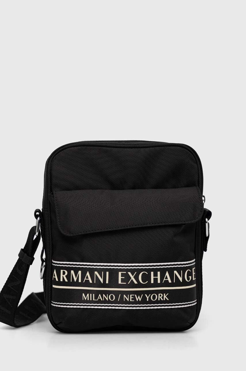 

Сумка Armani Exchange колір чорний