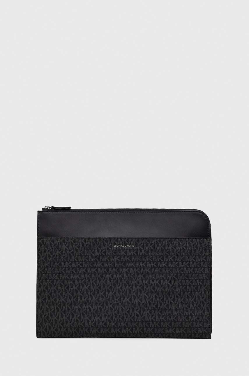 Michael Kors geanta laptop culoarea negru