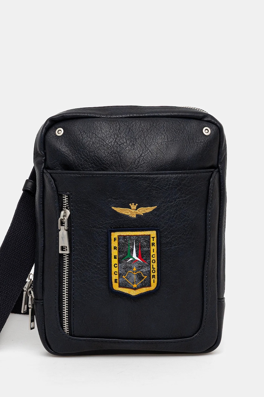 Aeronautica Militare borseta culoarea gri, AM471