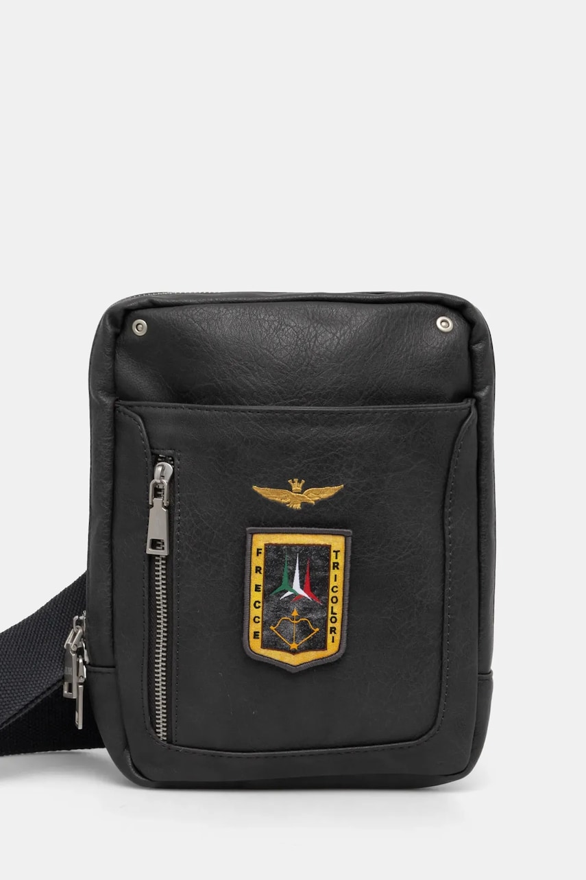 Aeronautica Militare borseta culoarea gri Aeronautica Militare borseta culoarea gri
