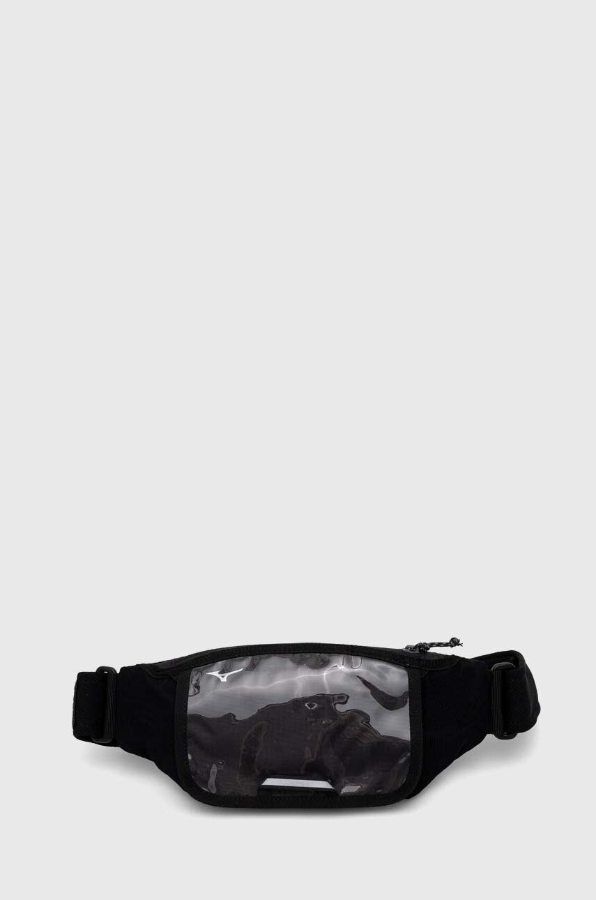 Ledvinka Mizuno šedá barva - černá - Materiál č. 1: 100 % Polyester Materiál č. 2: 100 % Polyur