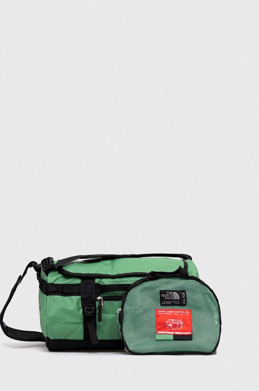 

Спортен сак The North Face Base Camp Duffel XS в зелено, Зелен