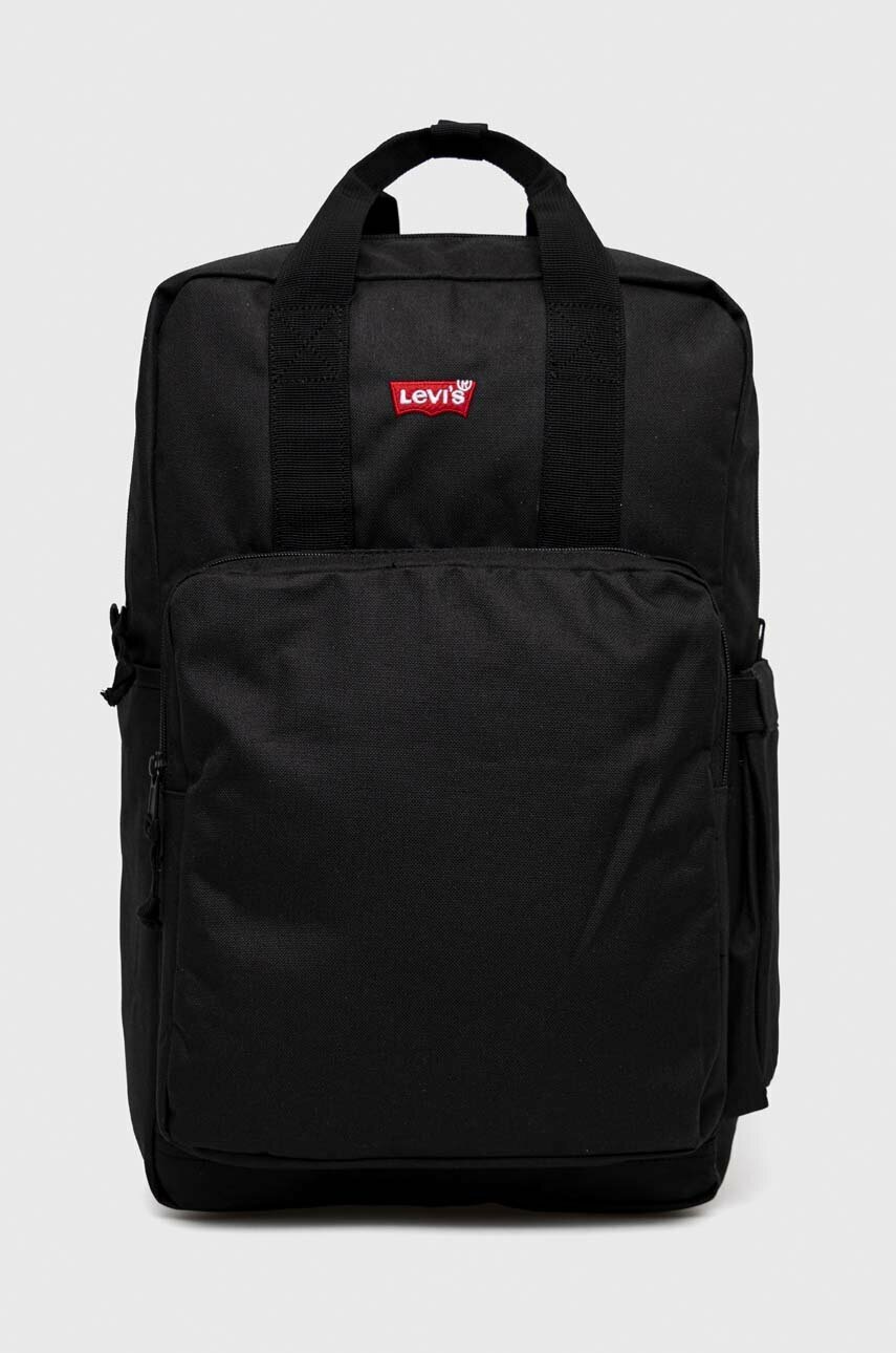 Levi's rucsac culoarea negru, mare, neted