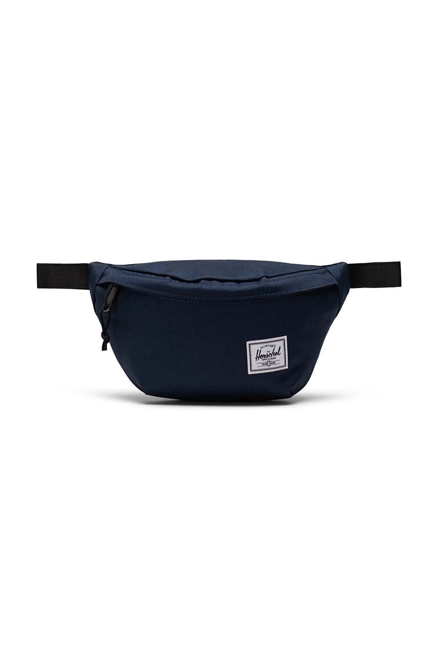 Levně Ledvinka Herschel Classic Hip Pack tmavomodrá barva