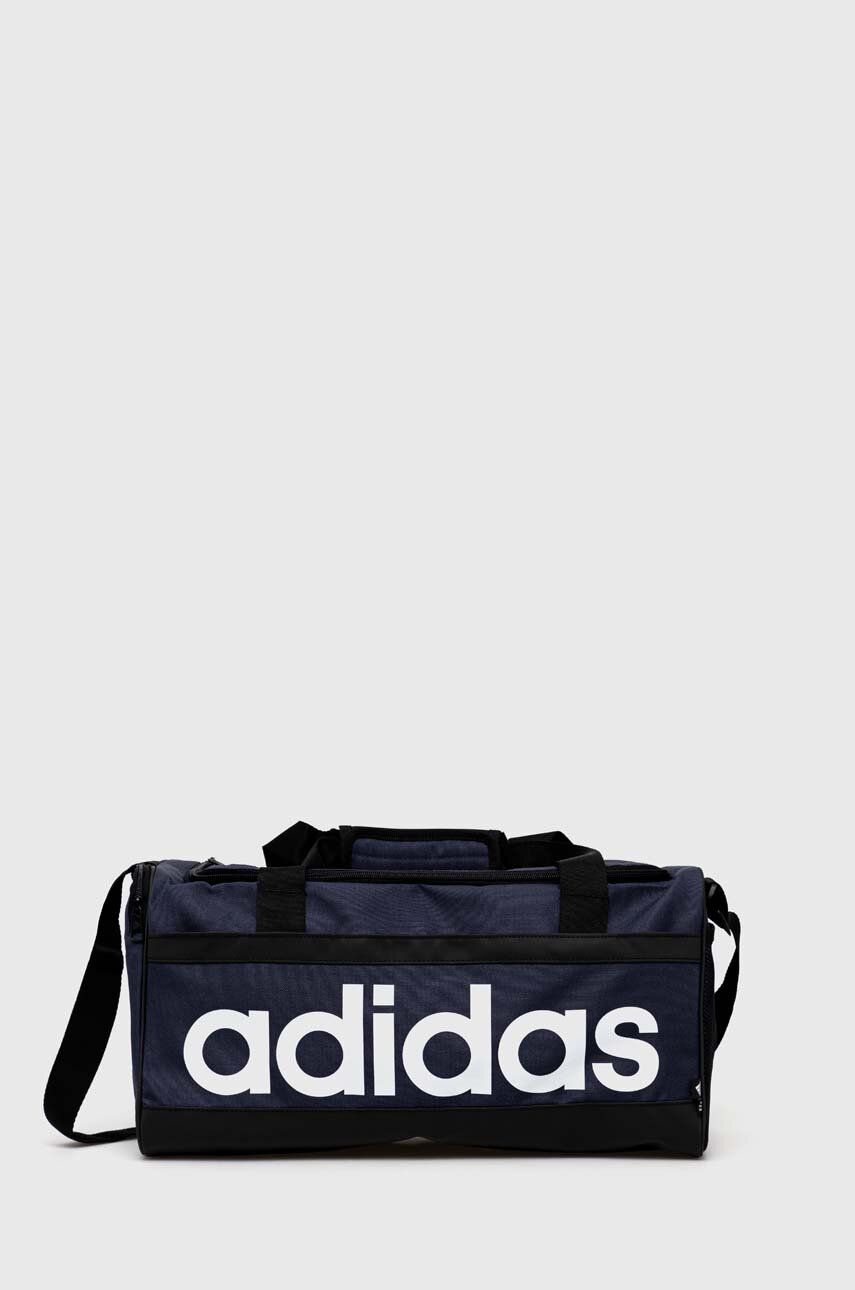 adidas geanta sport Linear culoarea albastru marin