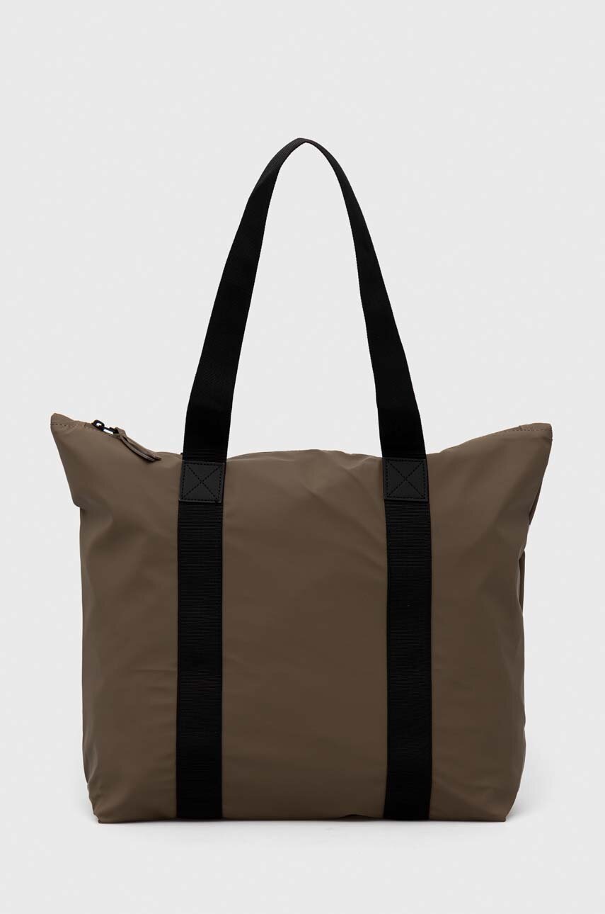 

Сумка Rains 12250 Tote Bag Rush цвет коричневый 12250.66-66Wood