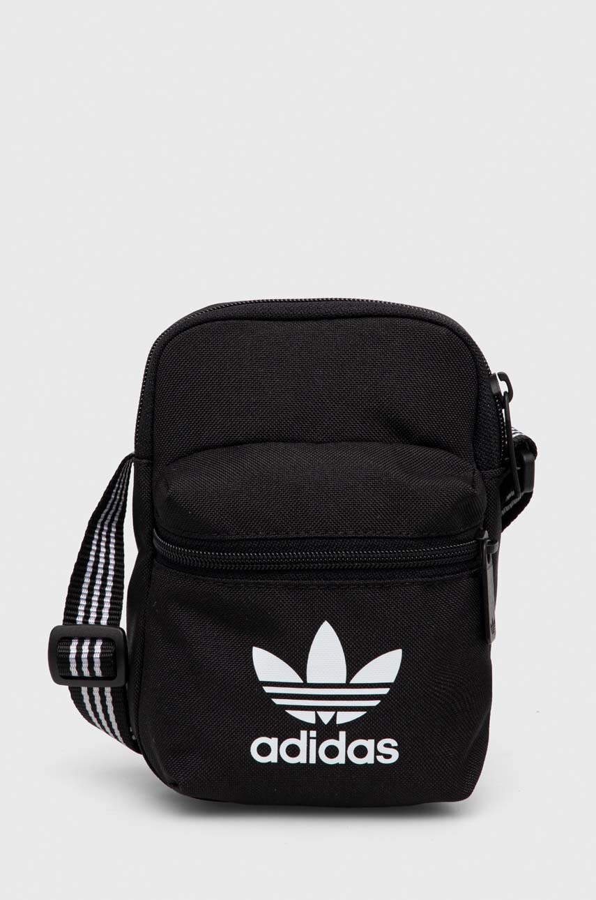 adidas Originals borsetă culoarea negru IJ0765