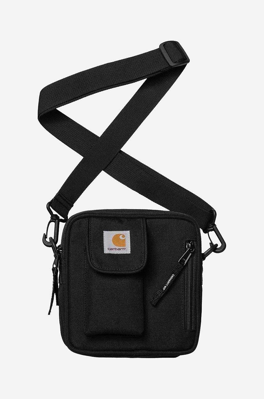 Чанта през рамо Carhartt WIP Carhartt WIP Essentials Bag I031470 DUSTY H BROWN в черно