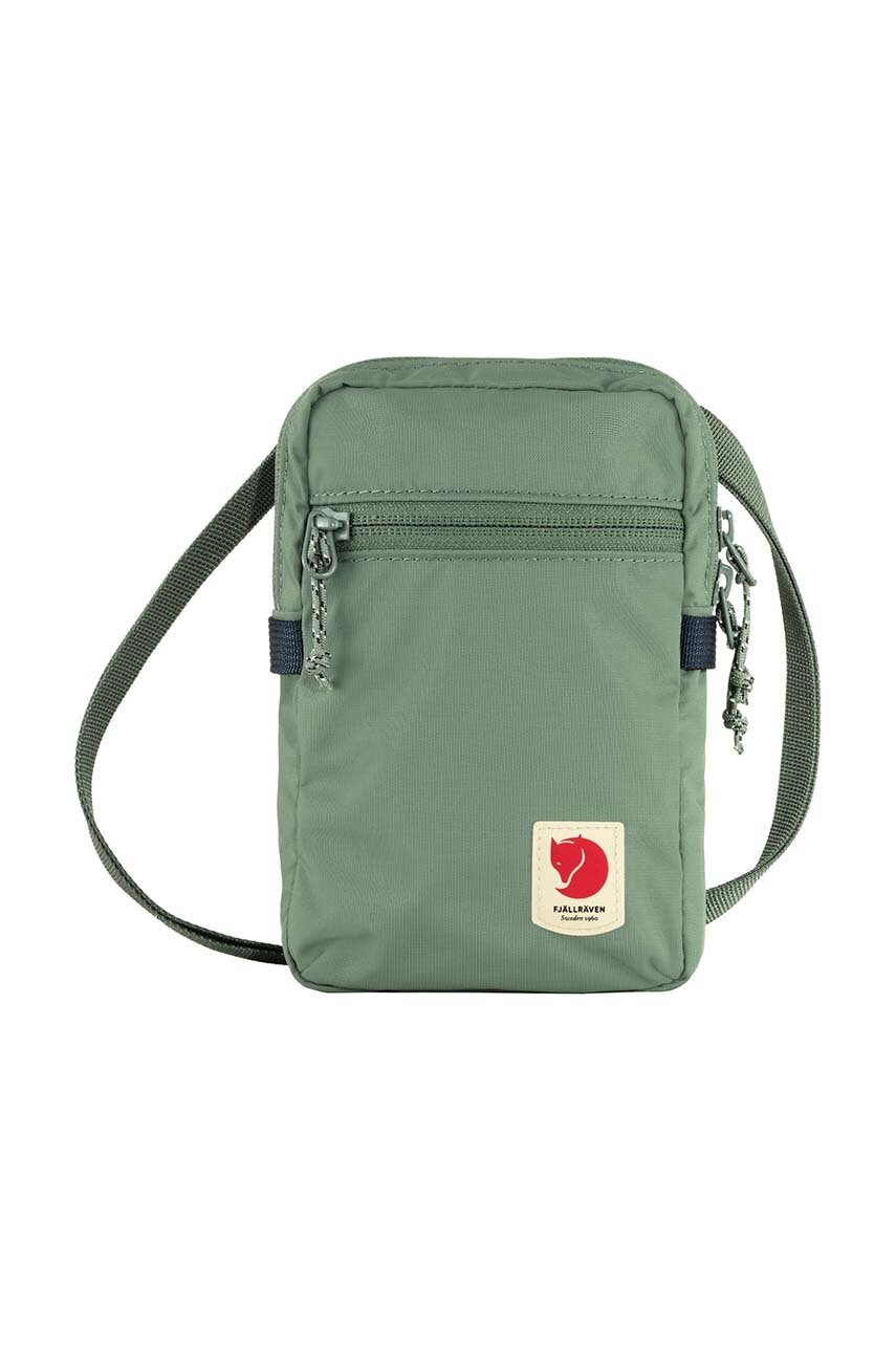Fjallraven borseta culoarea verde
