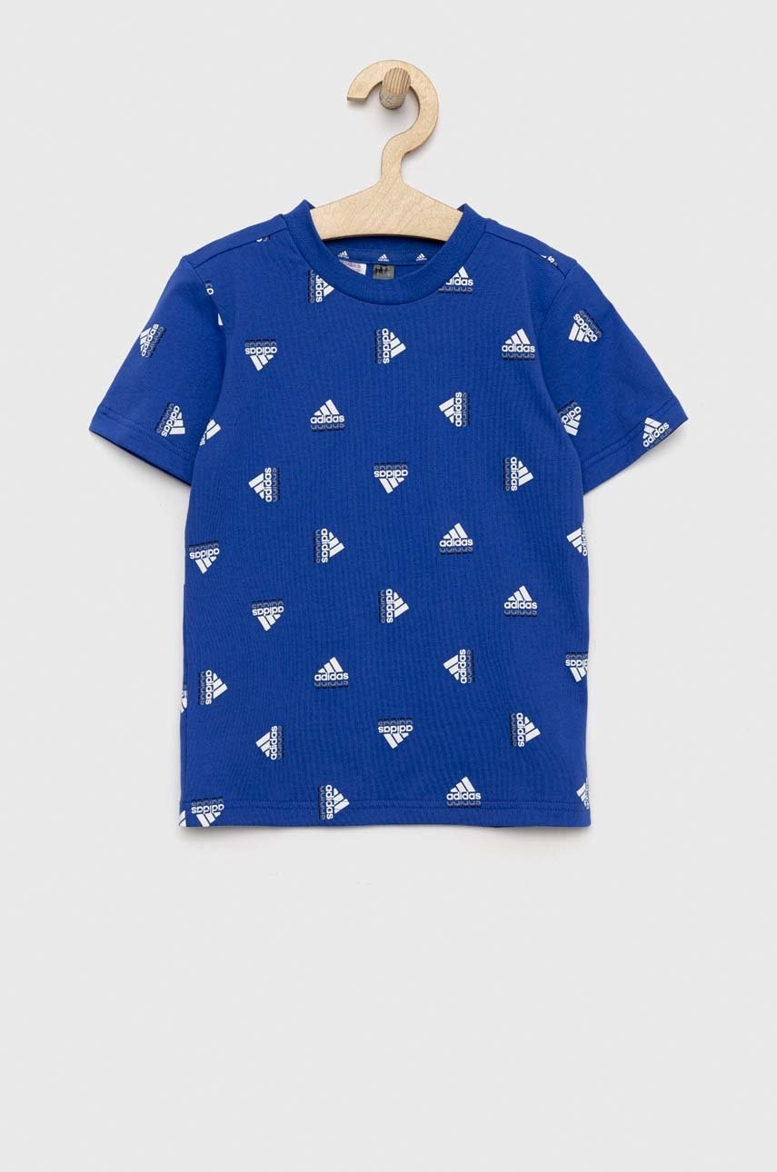 Adidas tricou de bumbac pentru copii LK BLUV CO modelator