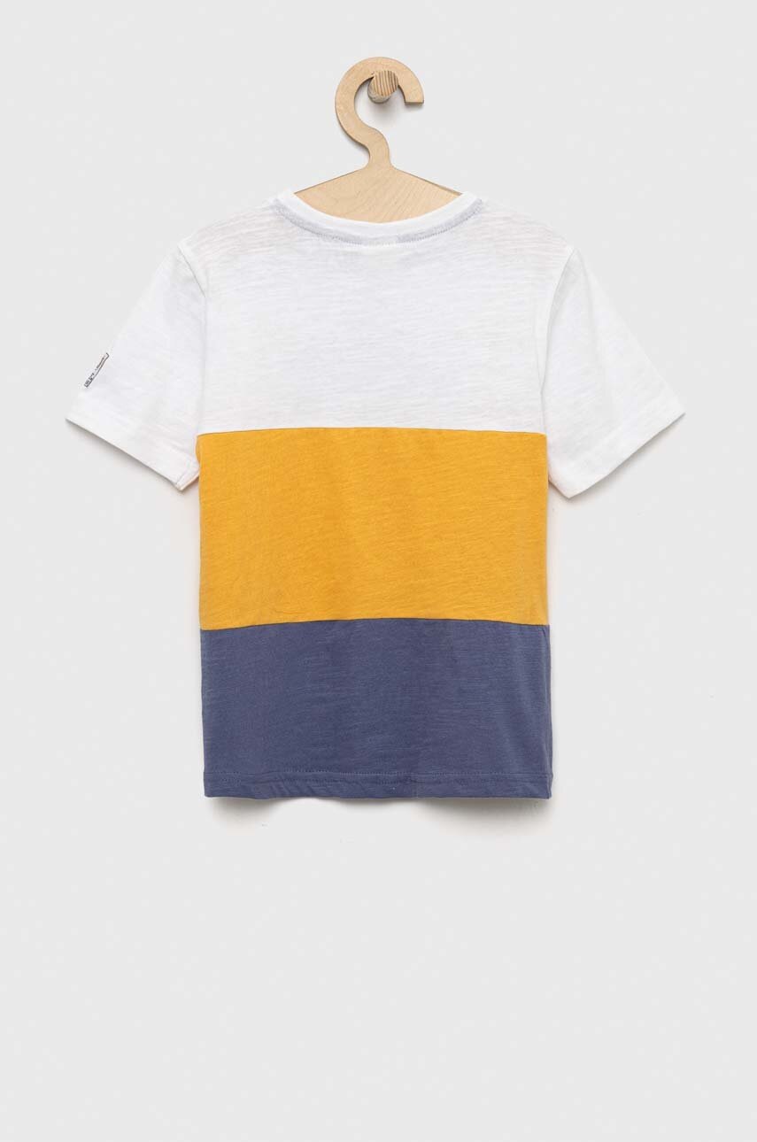 Хлопковая футболка Birba&Trybeyond цвет белый узорная Хлопковая футболка Birba&Trybeyond цвет белый узорная