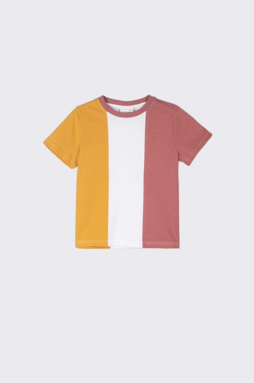 Levně Dětské bavlněné tričko Coccodrillo