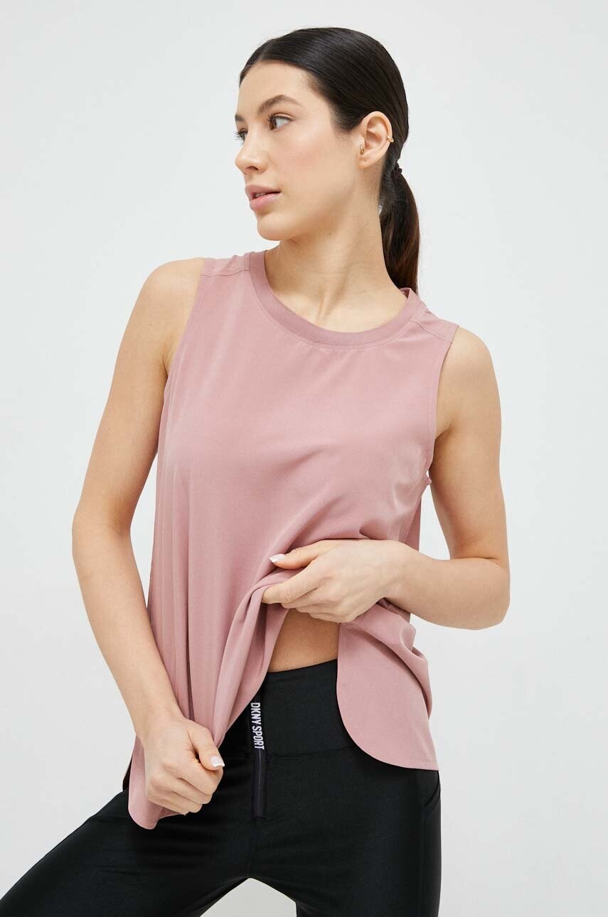 Dkny top femei, culoarea roz