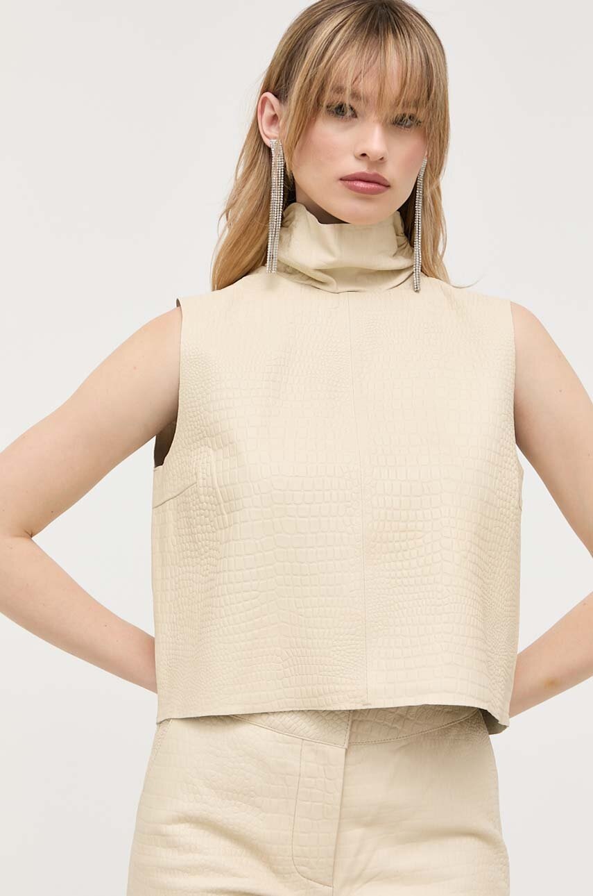 Μπλουζάκι Notes du Nord χρώμα: μπεζ φωτογραφία