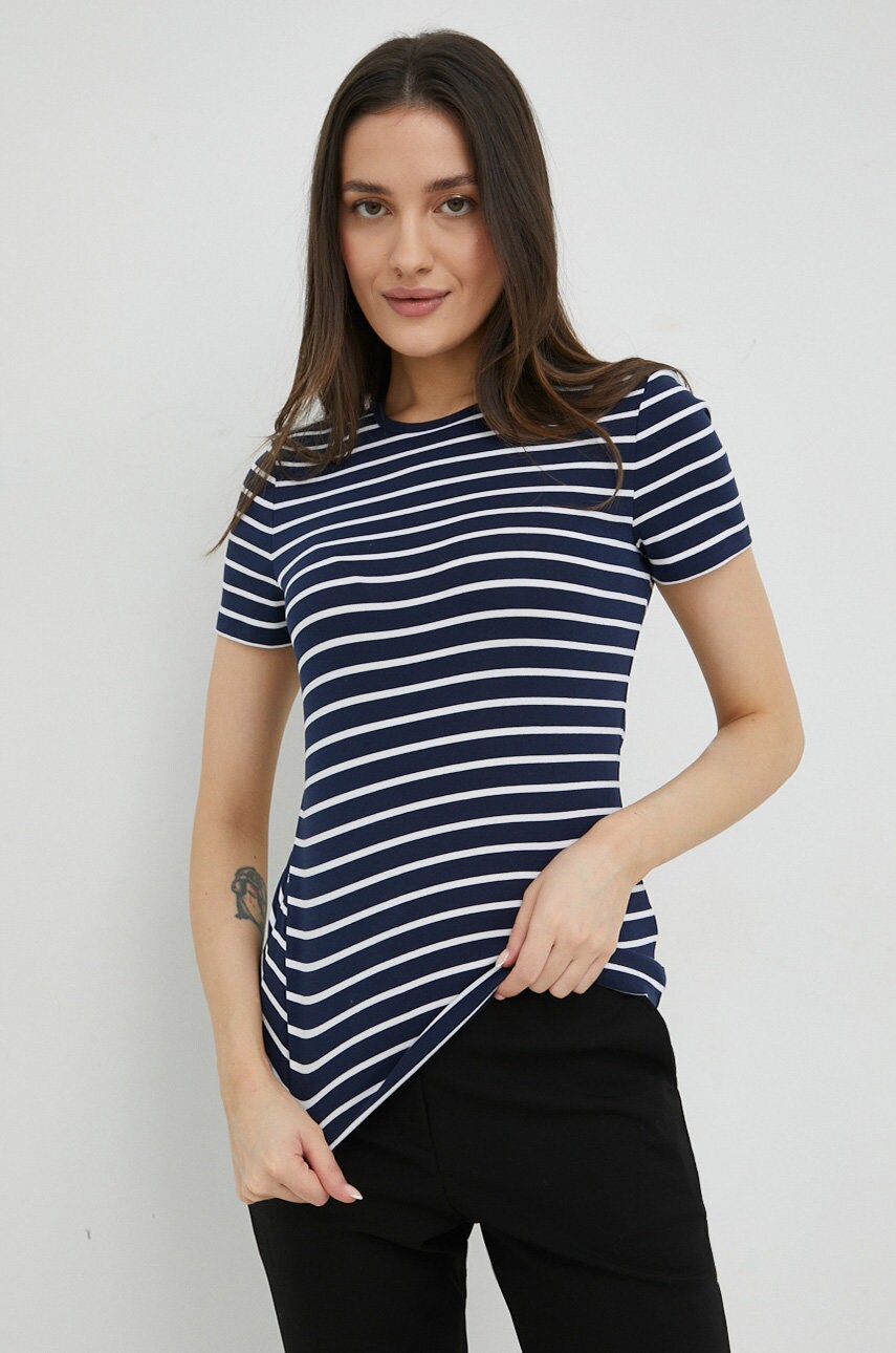 

Футболка Lauren Ralph Lauren женский цвет синий
