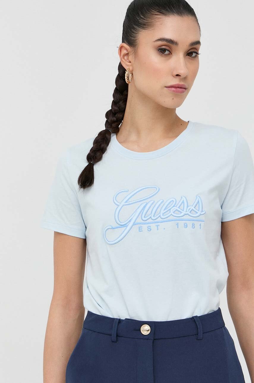 

Хлопковая футболка Guess