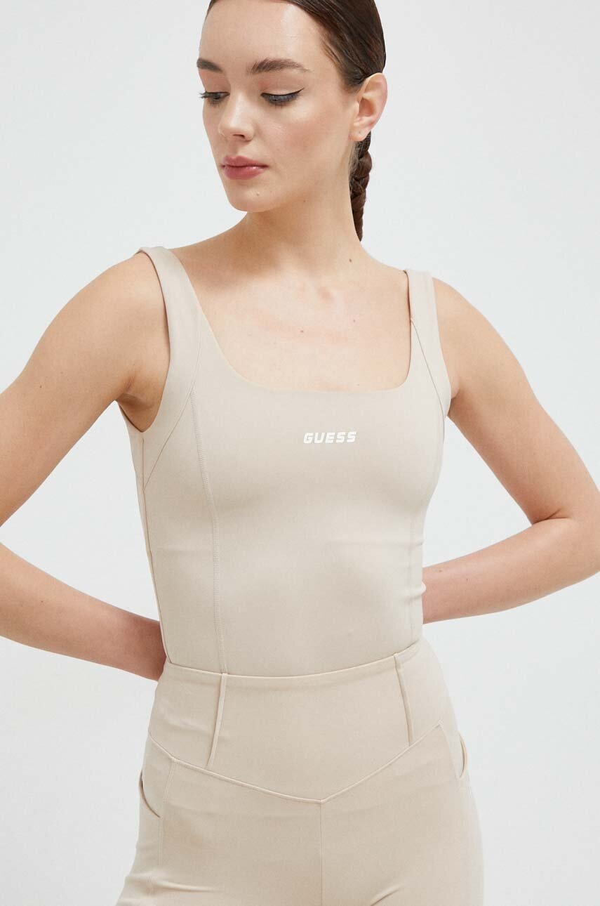 

Топ Guess дамски в бежово, Бежов