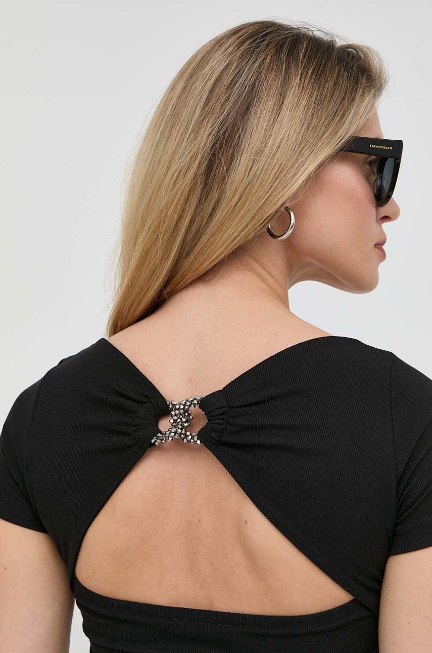 

Футболка Guess жіночий колір чорний