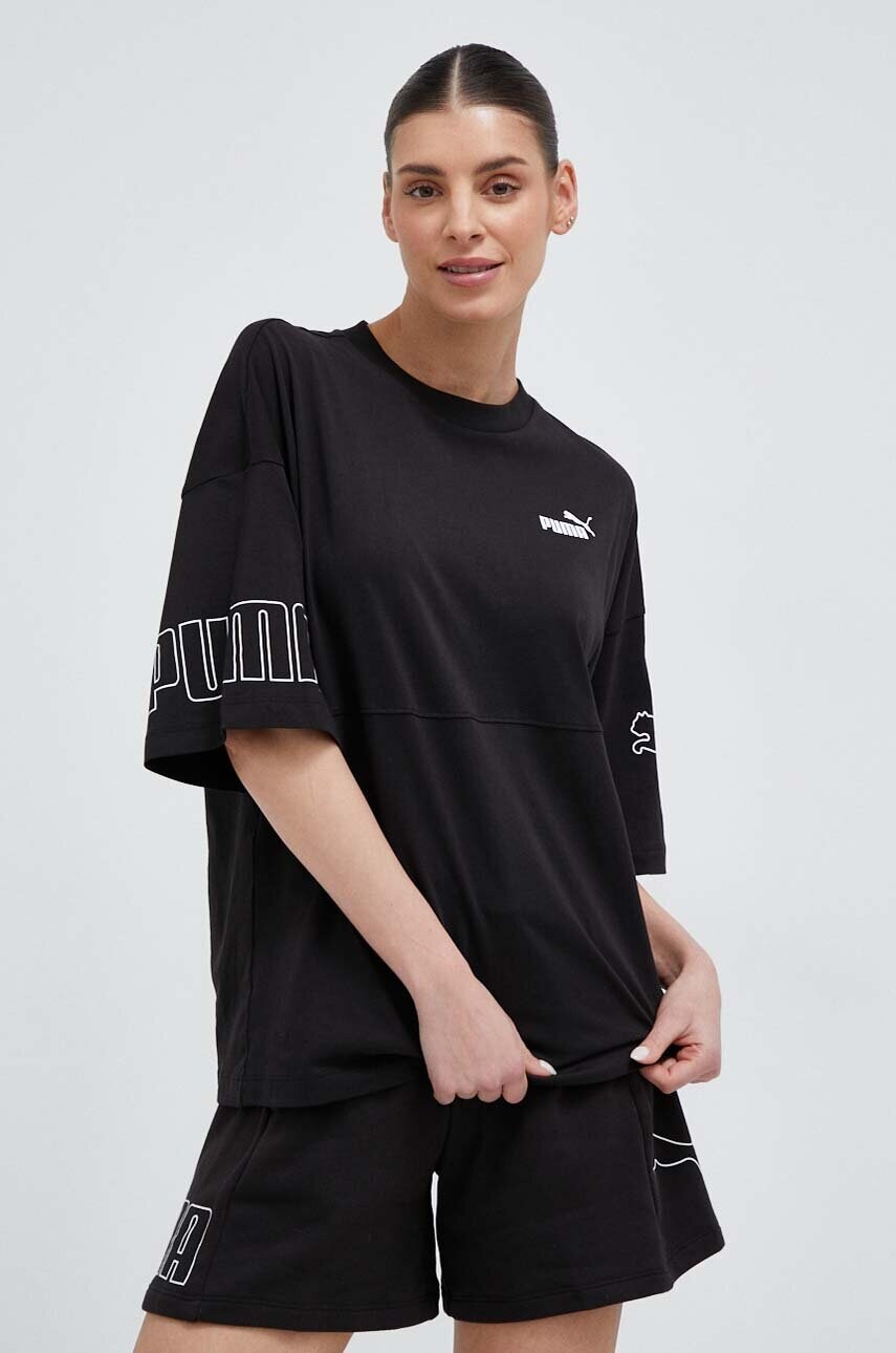 

Футболка Puma женский цвет чёрный