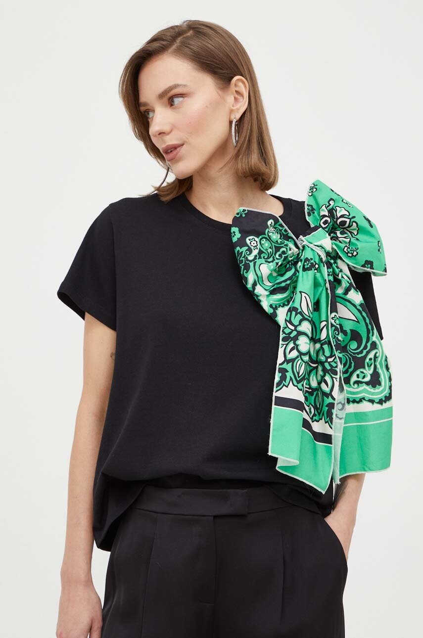 

Бавовняна футболка Red Valentino колір зелений
