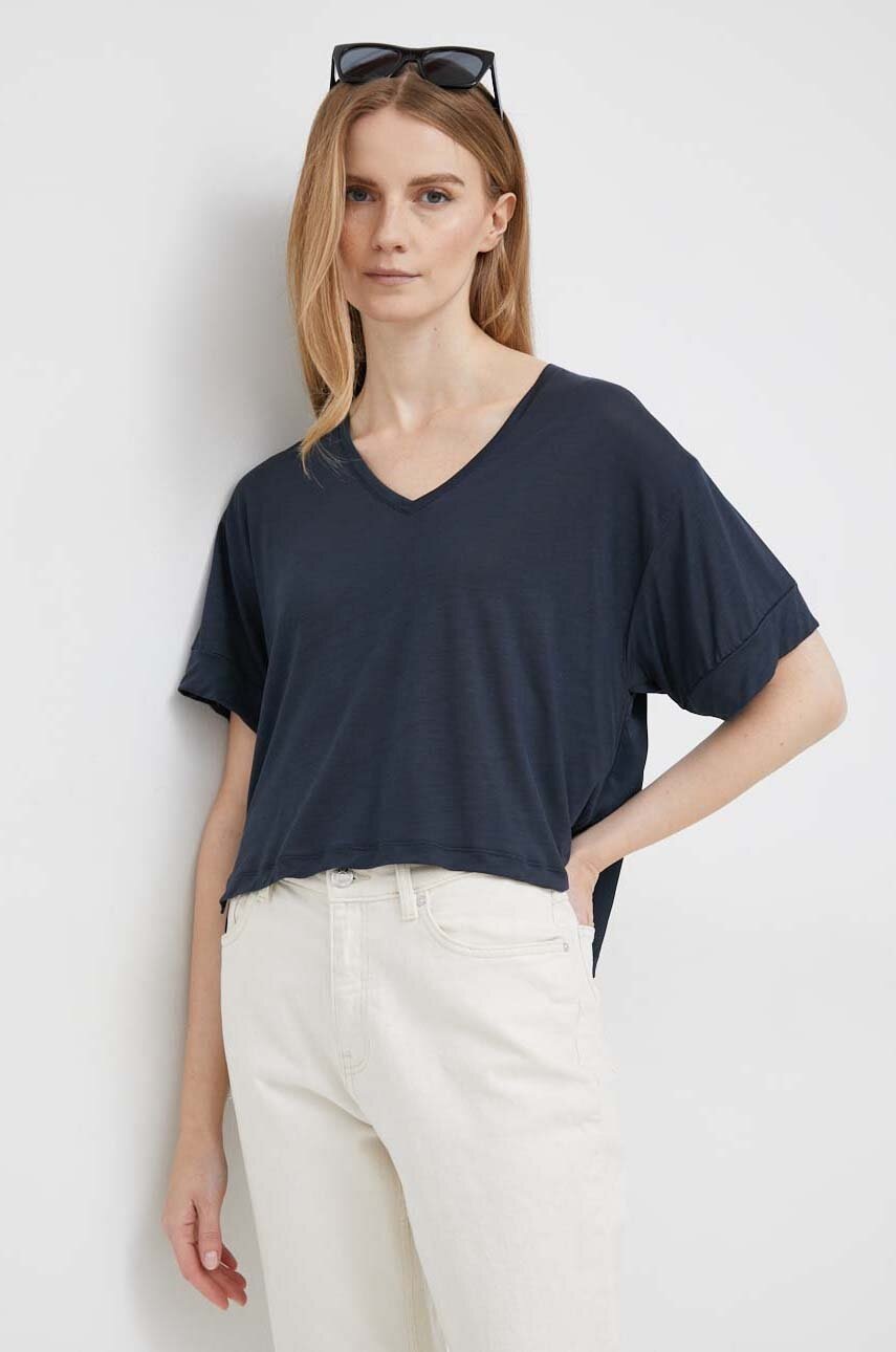 

Тениска Pepe Jeans Marian в тъмносиньо, Тъмносин