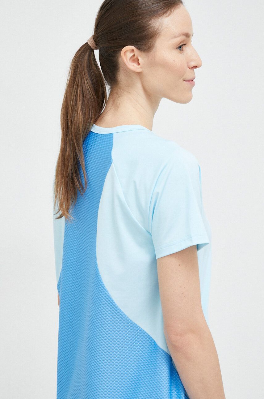 Tréninkové tričko Roxy See The Good - modrá -  Materiál č. 1: 85 % Polyester