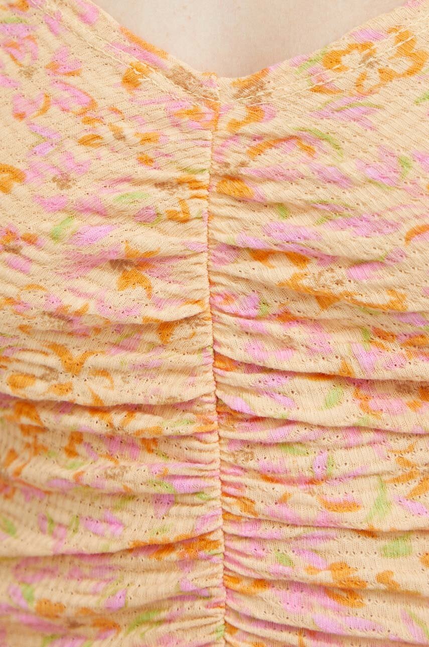 Μπλουζάκι Billabong χρώμα: ροζ φωτογραφία