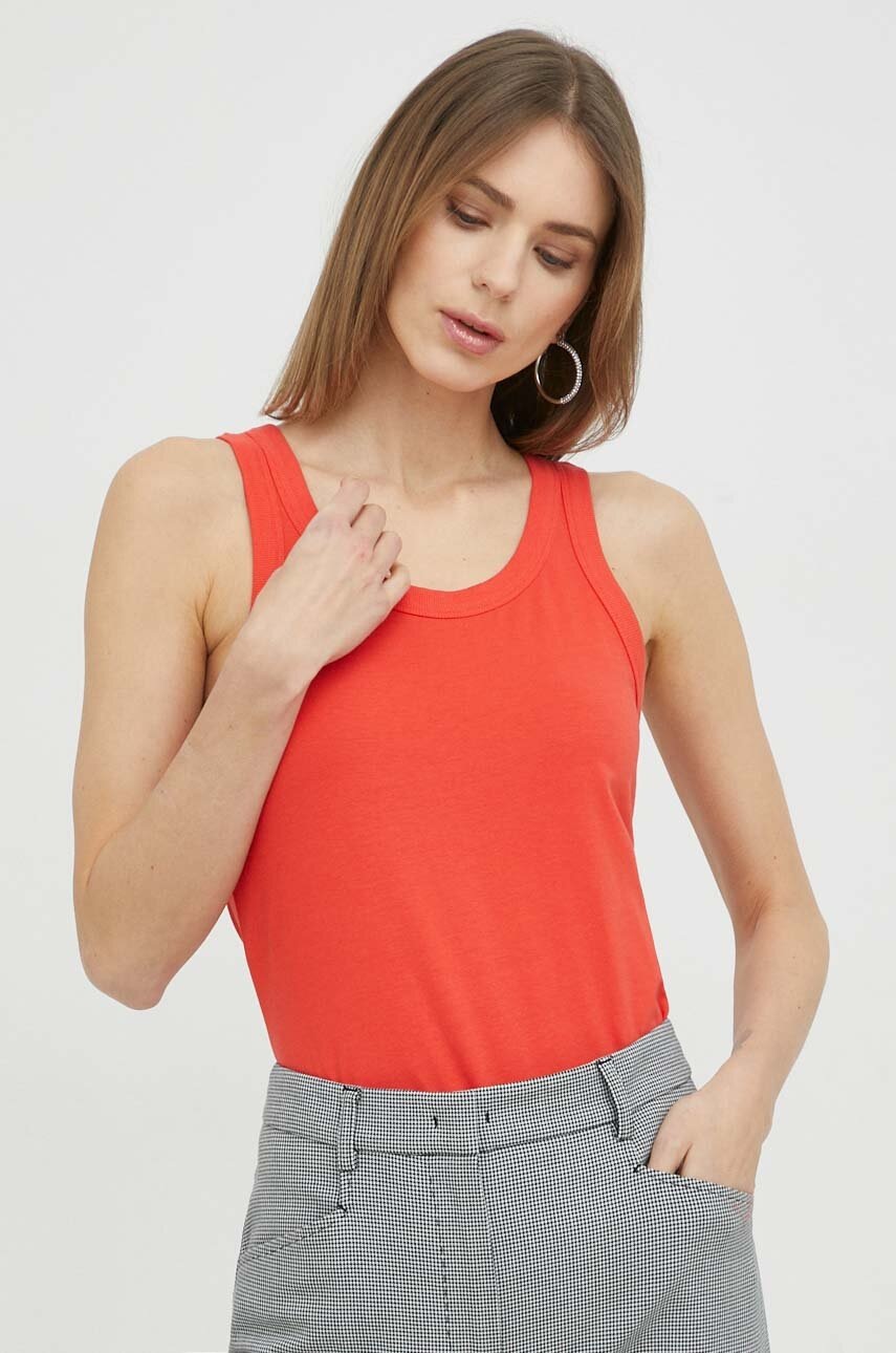 Max Mara Leisure Top Femei, Culoarea Portocaliu