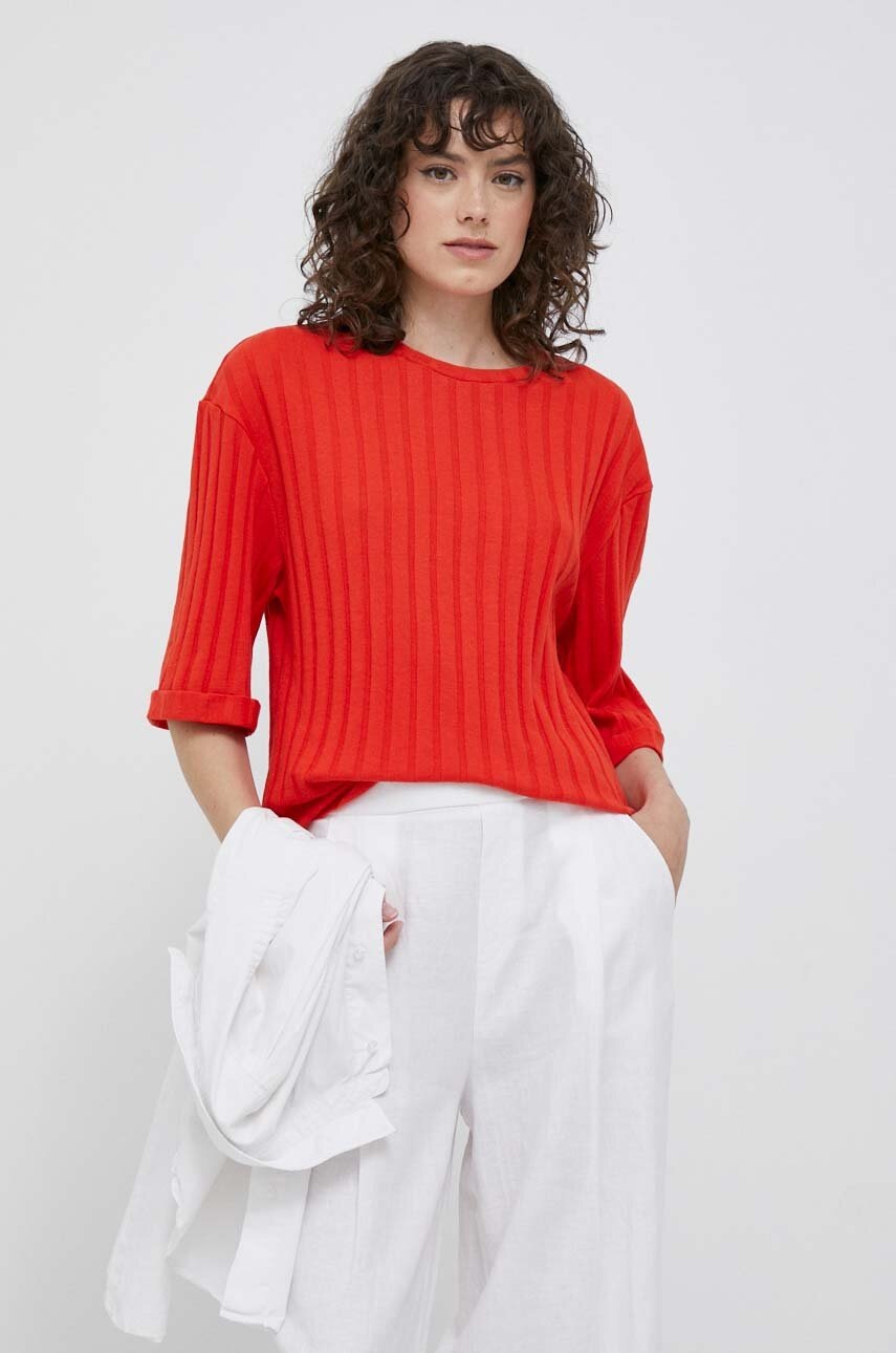 

Футболка United Colors of Benetton женский цвет красный