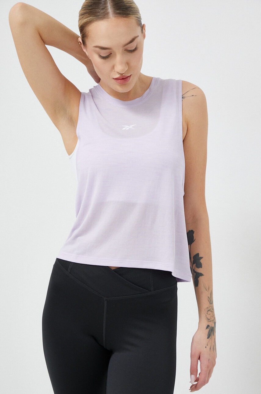 

Топ за трениране Reebok ACTIVCHILL Athletic, Розов