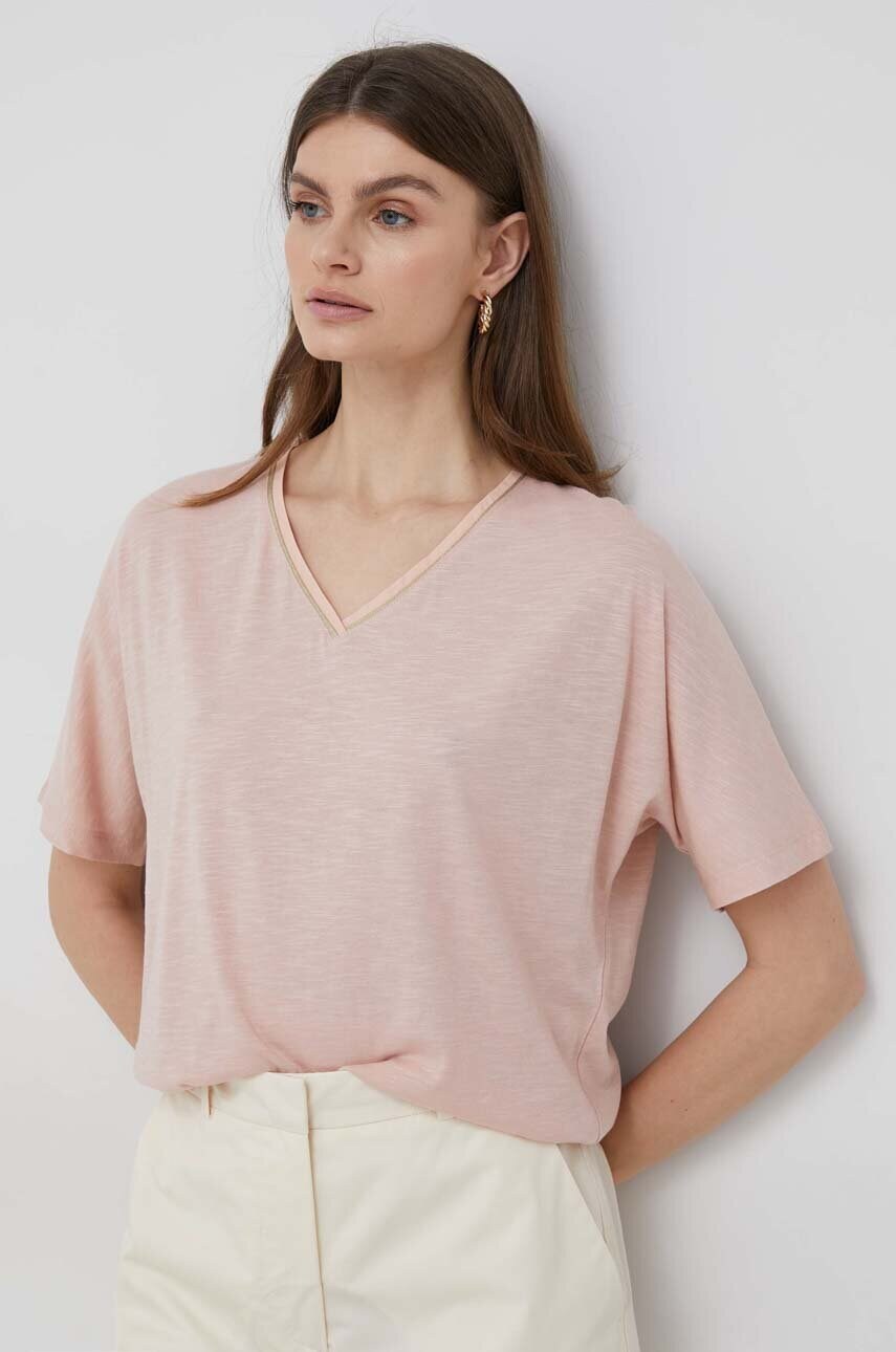 Geox tricou femei, culoarea roz