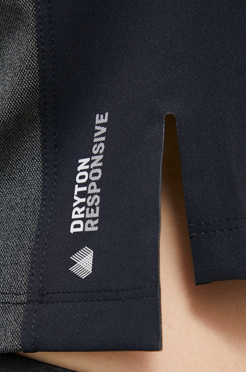 Αθλητικό top Salewa Pedroc Dry Responsive γυναικεία, χρώμα: μαύρο φωτογραφία